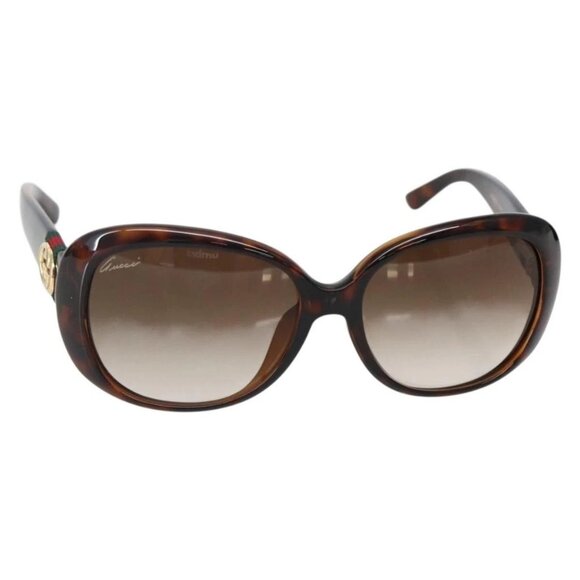 Gucci Accessories - GUCCI Sunglasses plastic Brown Auth 143200V